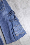 "Re:make" docking super flare denim pants