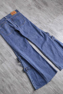"Re:make" docking super flare denim pants