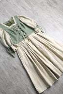 euro taste linen long one-piece