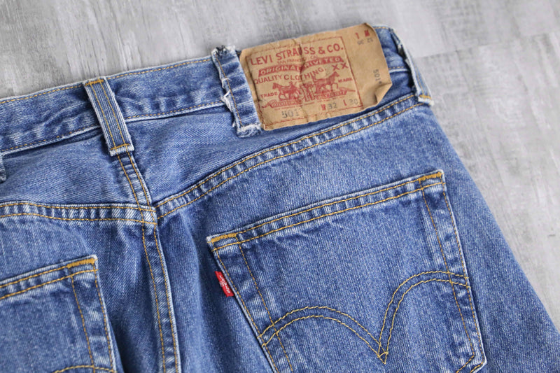 "Re:make"docking wide flare denim