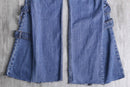 "Re:make" docking super flare denim pants