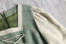 euro taste linen long one-piece