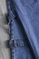 "Re:make" docking super flare denim pants