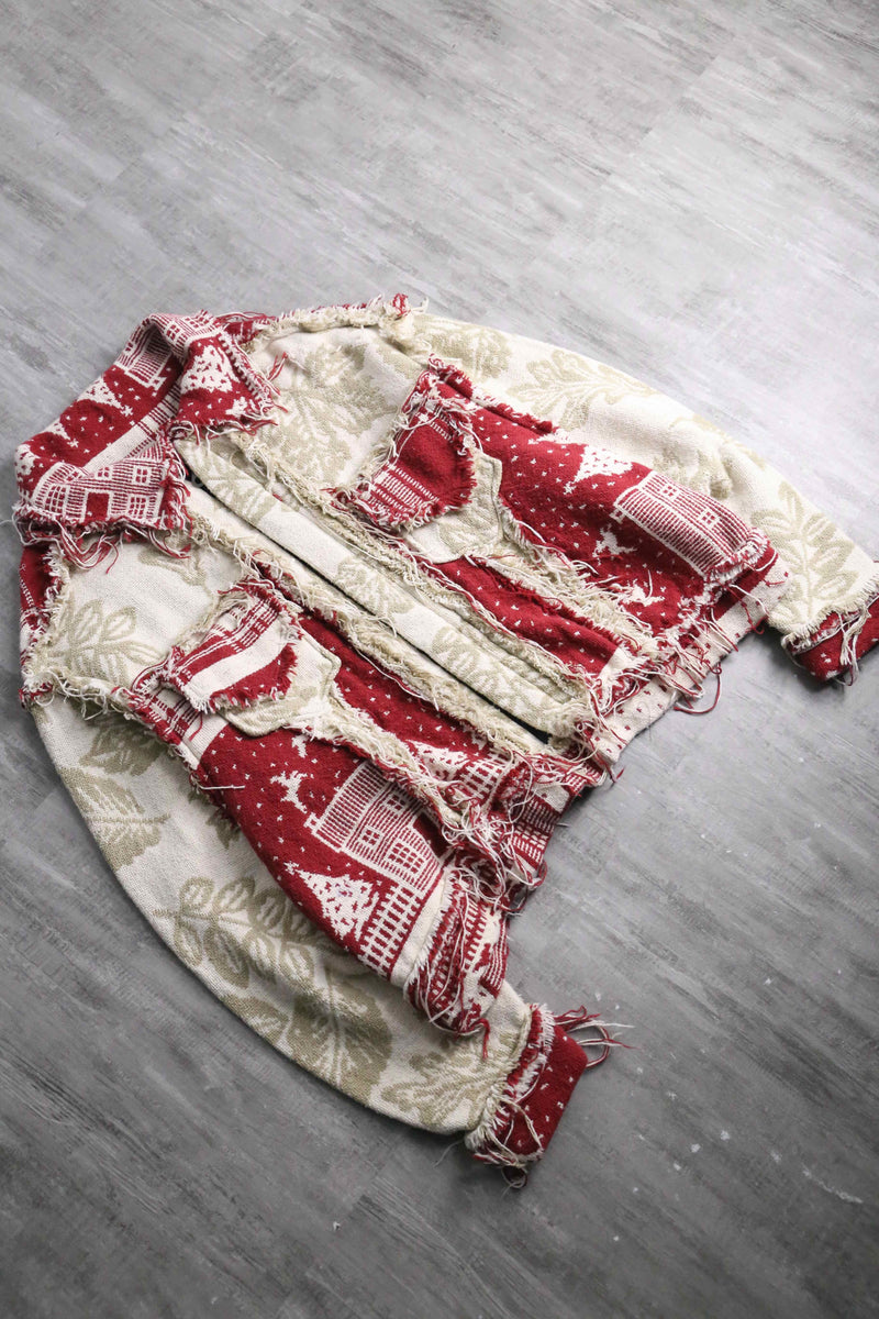 "Re:make" rag tracker jacket