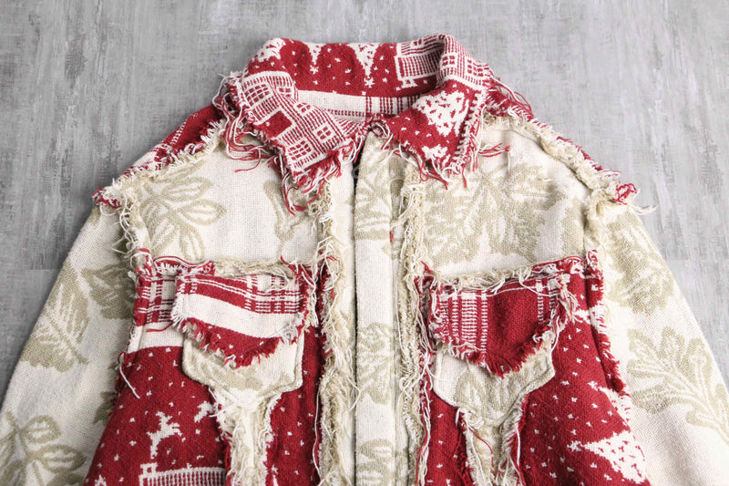 "Re:make" rag tracker jacket