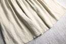 euro taste linen long one-piece
