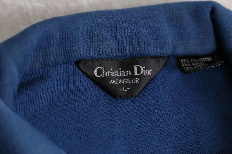 “Christian Dior” mulch color sweat blouson