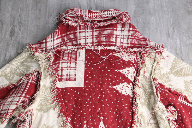"Re:make" rag tracker jacket