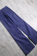 70-80s "winchester" vintage indigo denim wide straight pants