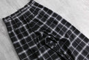 2000s windowpane check 2tuck pants