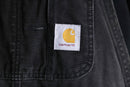 ”carhartt” black fade color duck overall