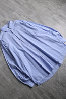 “Polo by Ralph Lauren” MERRIN sax blue woven cotton shirt