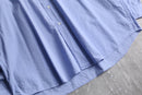 “Polo by Ralph Lauren” MERRIN sax blue woven cotton shirt
