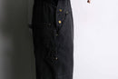 ”carhartt” black fade color duck overall