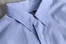 “Polo by Ralph Lauren” MERRIN sax blue woven cotton shirt