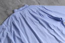 “Polo by Ralph Lauren” MERRIN sax blue woven cotton shirt