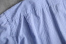 “Polo by Ralph Lauren” MERRIN sax blue woven cotton shirt