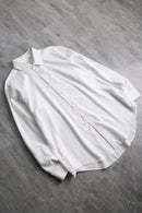 “Calvin Klein”white herringbone dress shirt