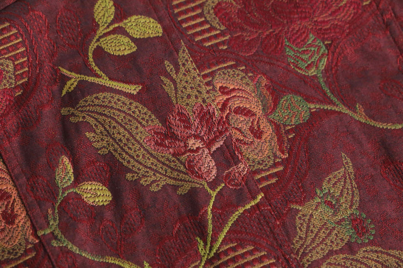 “CHICO’S” floral jacquard china jacket