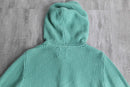 "OLD NAVY" light emerald color knit hoodie