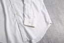 “Calvin Klein”white herringbone dress shirt