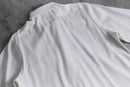 “Calvin Klein”white herringbone dress shirt