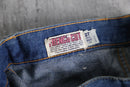 70's "EDWIN【FRENCH CUT】" indigo wide flare denim pants
