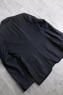 "KENZO" dark navy slim fit two button tailored jacket