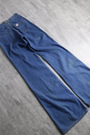 70's "EDWIN【FRENCH CUT】" indigo wide flare denim pants