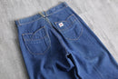 70's "EDWIN【FRENCH CUT】" indigo wide flare denim pants