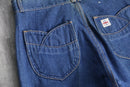 70's "EDWIN【FRENCH CUT】" indigo wide flare denim pants