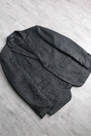 black rose emb single 1B tailored jacket