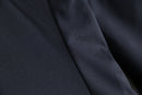 "KENZO" dark navy slim fit two button tailored jacket
