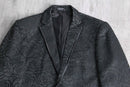 black rose emb single 1B tailored jacket