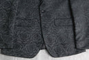 black rose emb single 1B tailored jacket