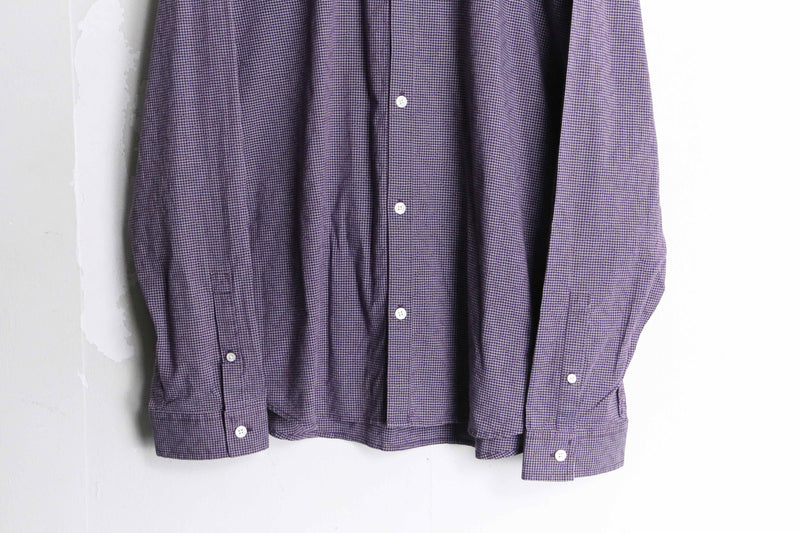 “ARMANI EXCHANGE” purple check dress shirt