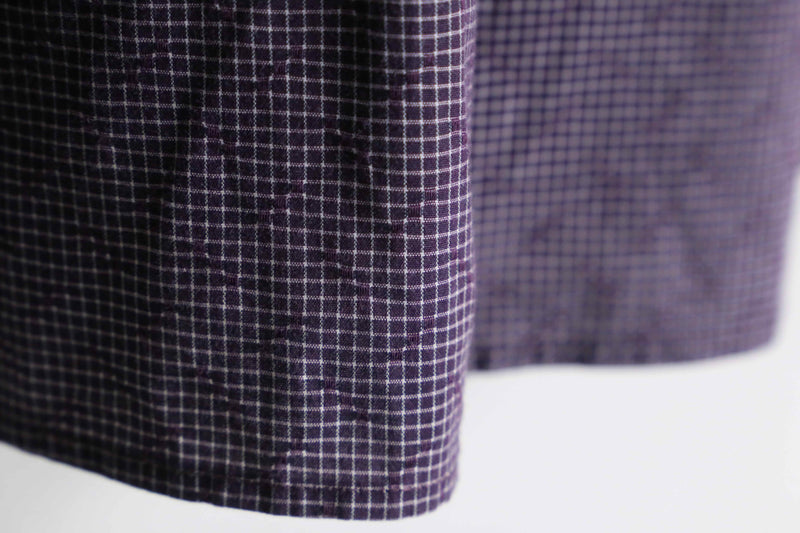 “ARMANI EXCHANGE” purple check dress shirt