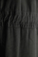 2000s zip up rayon poly twill coat