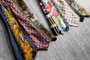 "Re:make" tie docking flare pants