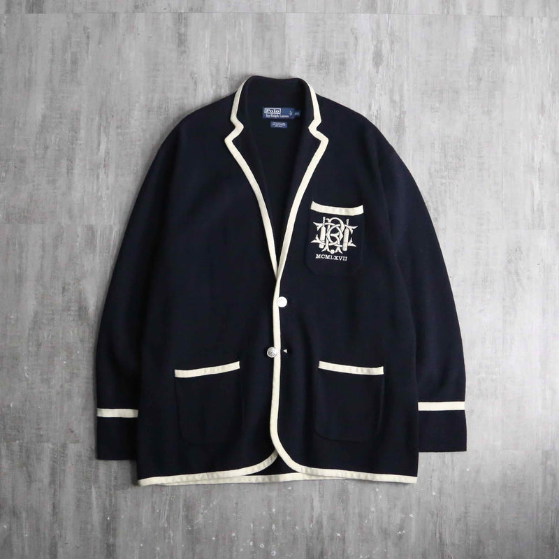 Polo by Ralph Lauren” 2B single knit blazer