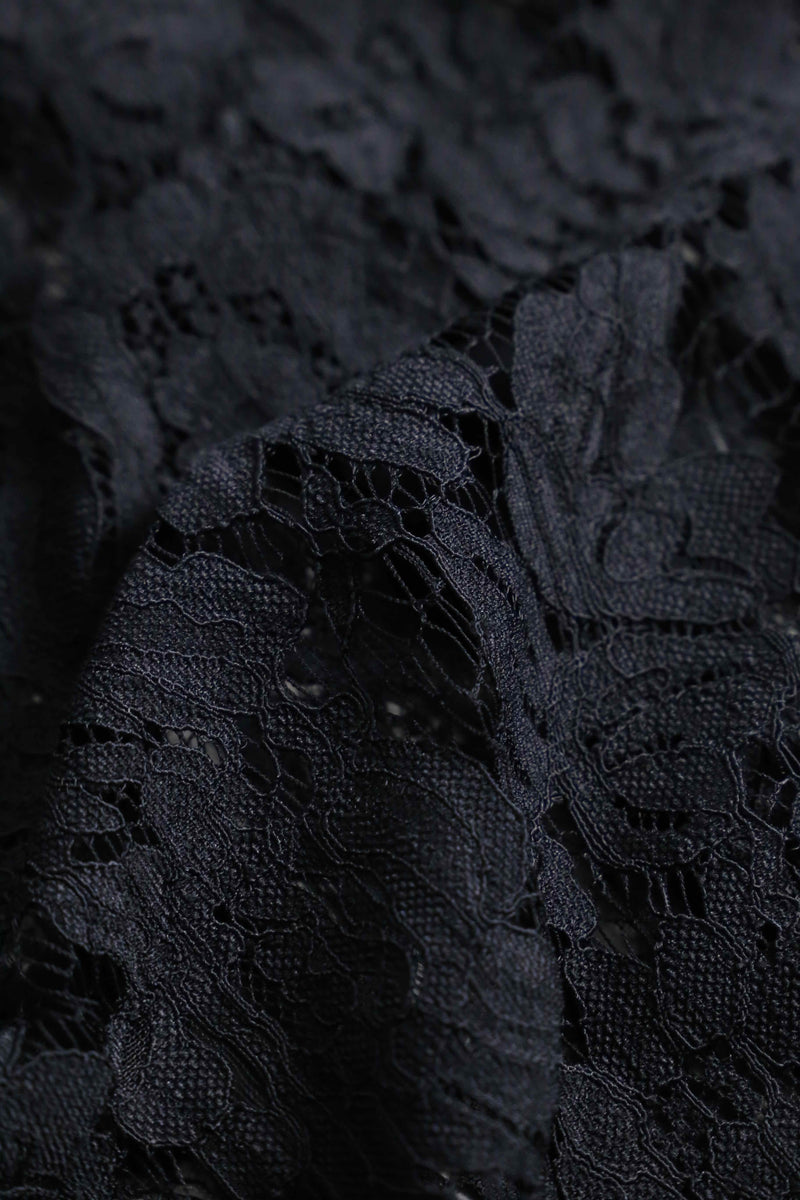 2000s total lace frill shirt