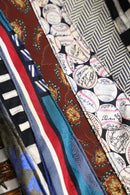 "Re:make" tie docking flare pants