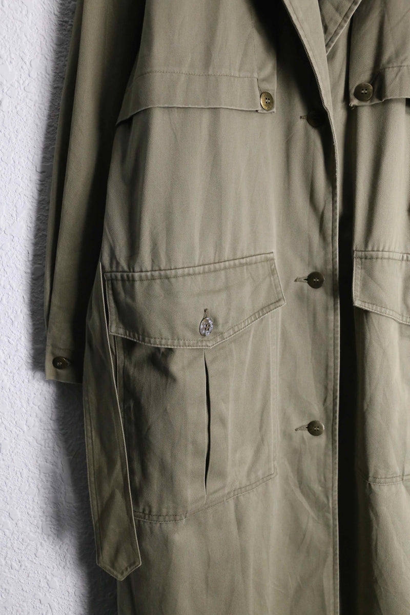 1990s TOGETHER cotton twill trench coat