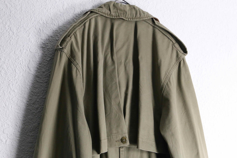 1990s TOGETHER cotton twill trench coat