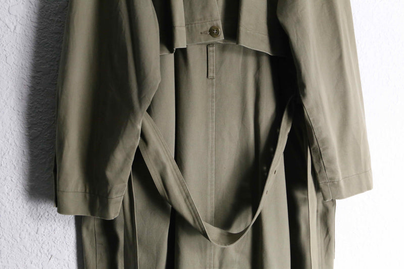 1990s TOGETHER cotton twill trench coat