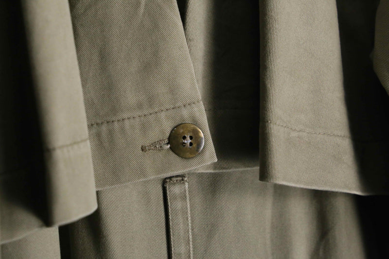 1990s TOGETHER cotton twill trench coat