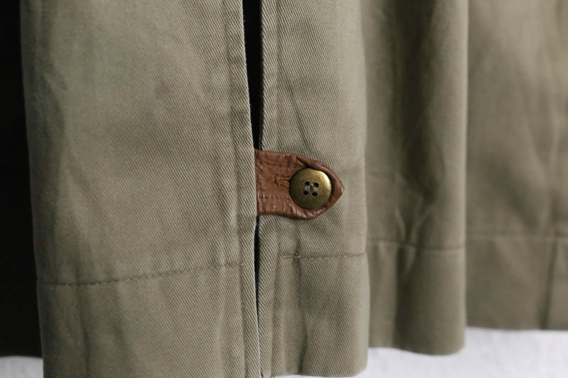 1990s TOGETHER cotton twill trench coat