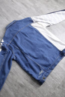 "Re:make" denim docking sweat jacket