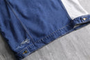 "Re:make" denim docking sweat jacket