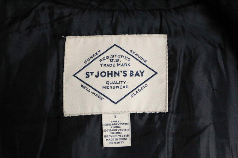 "St. John's Bay" black over padding vest